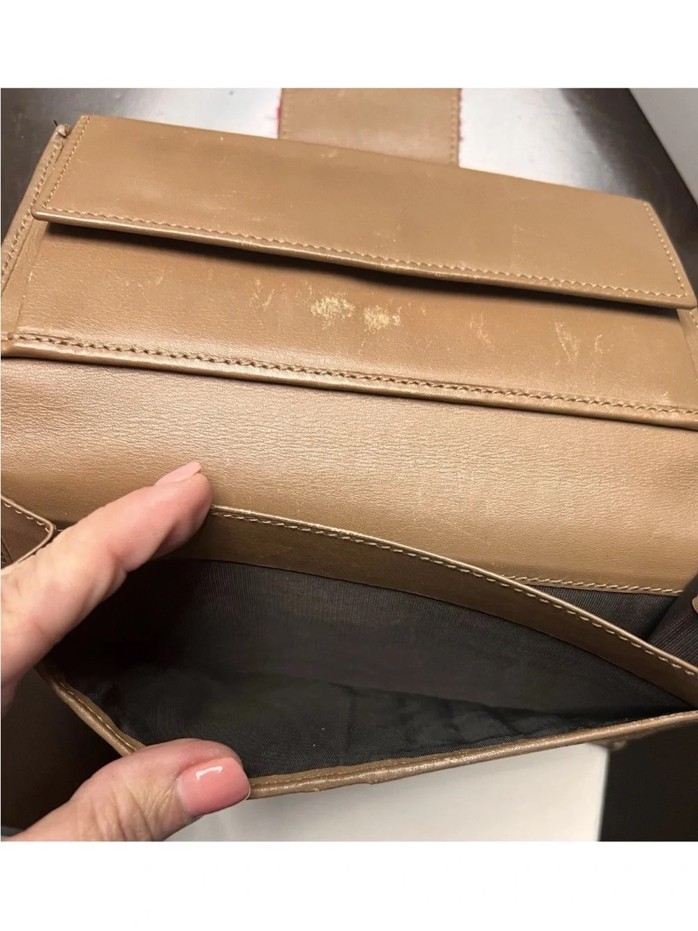 Authentic Gucci GG Canvas Web Stripe Continental Wallet Beige Pink w/Entrupy COA - Picture 6 of 10